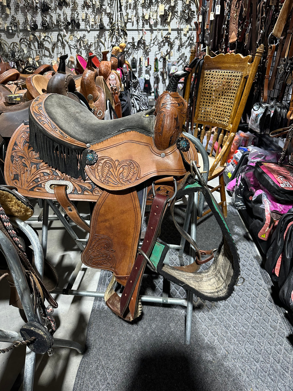 15” no name barrel saddle