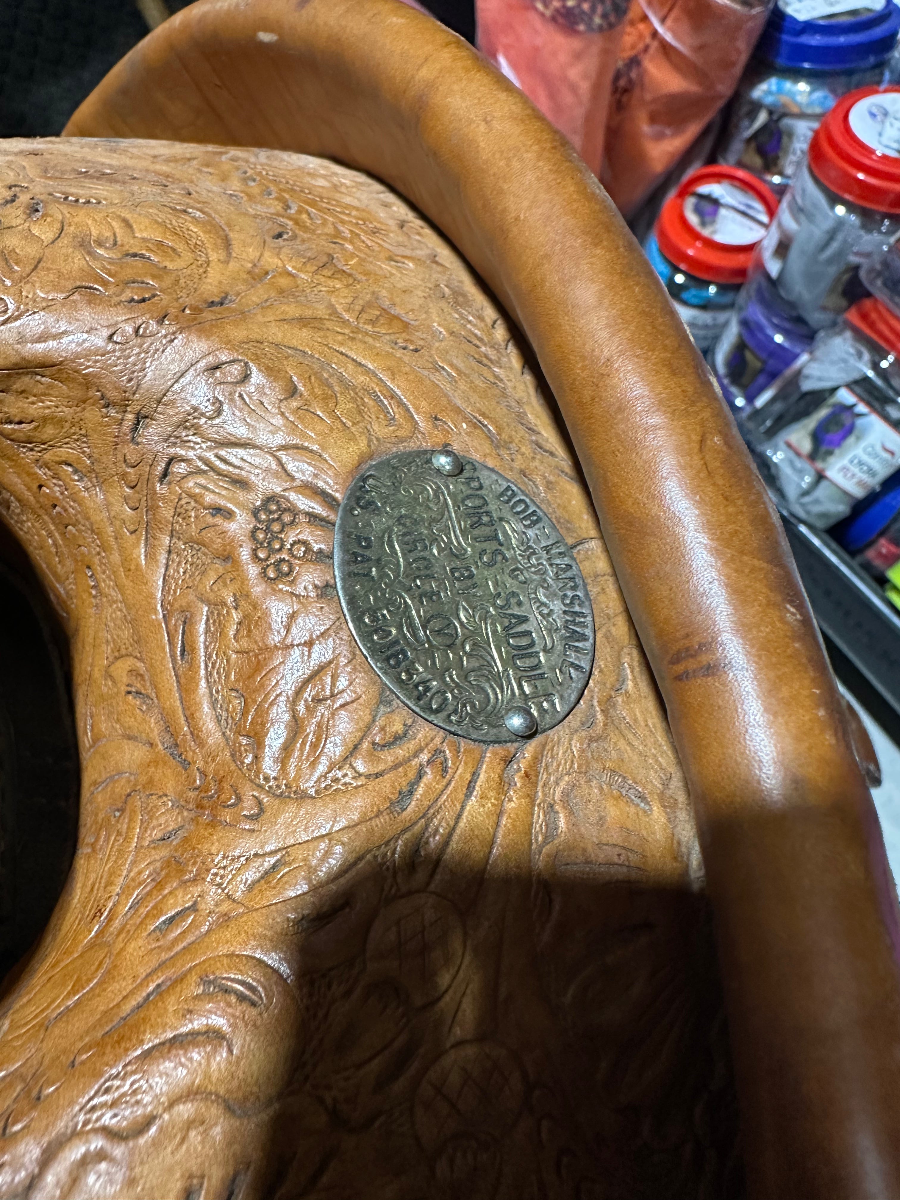 13.5” Bob Marshall treeless barrel saddle