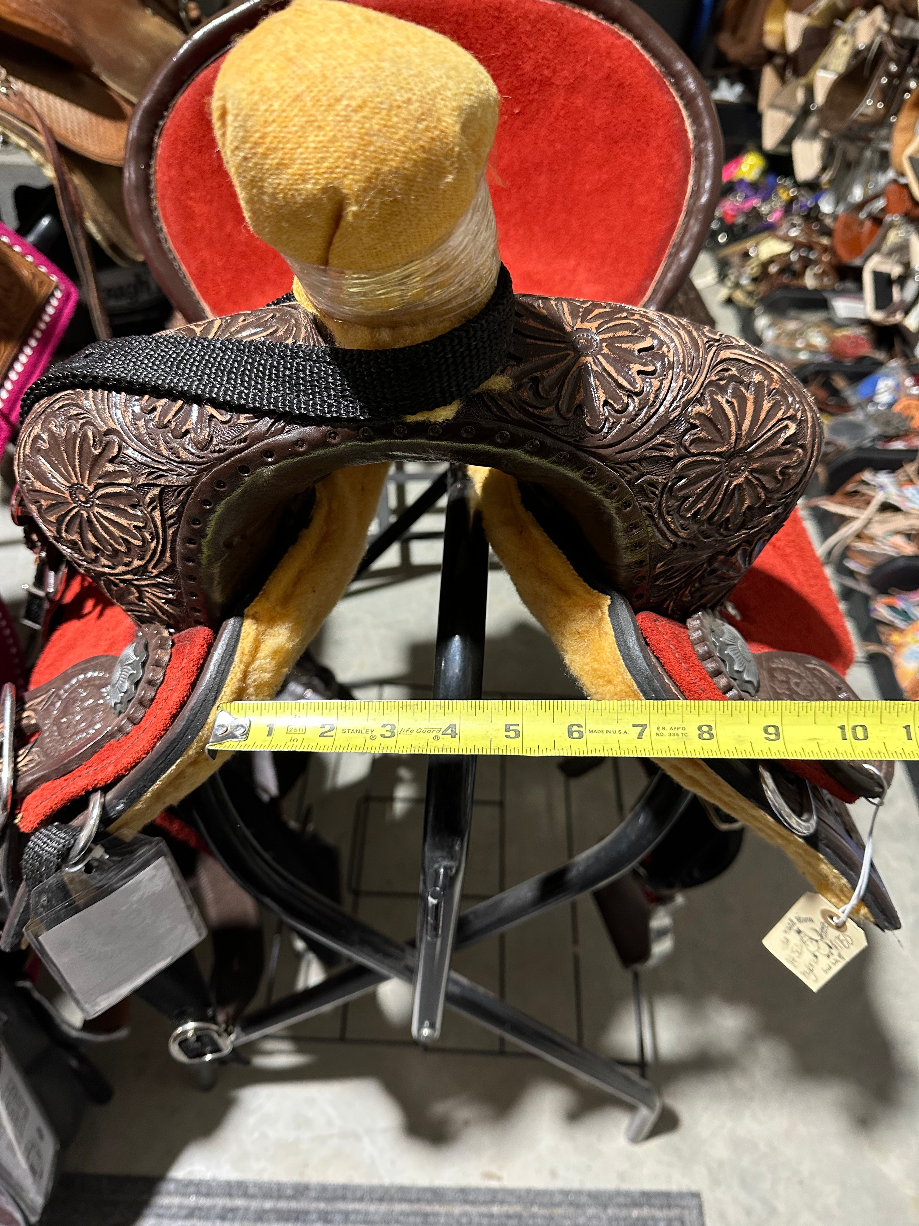 14” Silva RED hybrid light weight barrel saddle