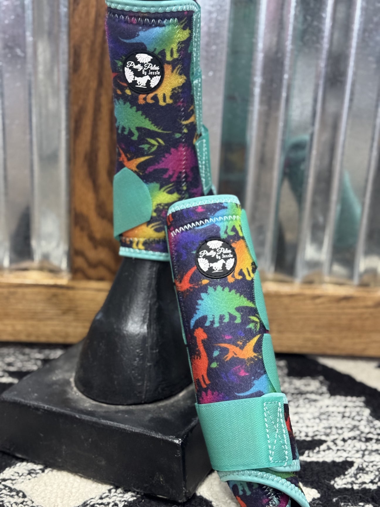 Dinosaur medium backs Pretty Polos by Jessie