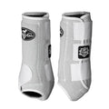 Professionals Choice medium white front Strike boots