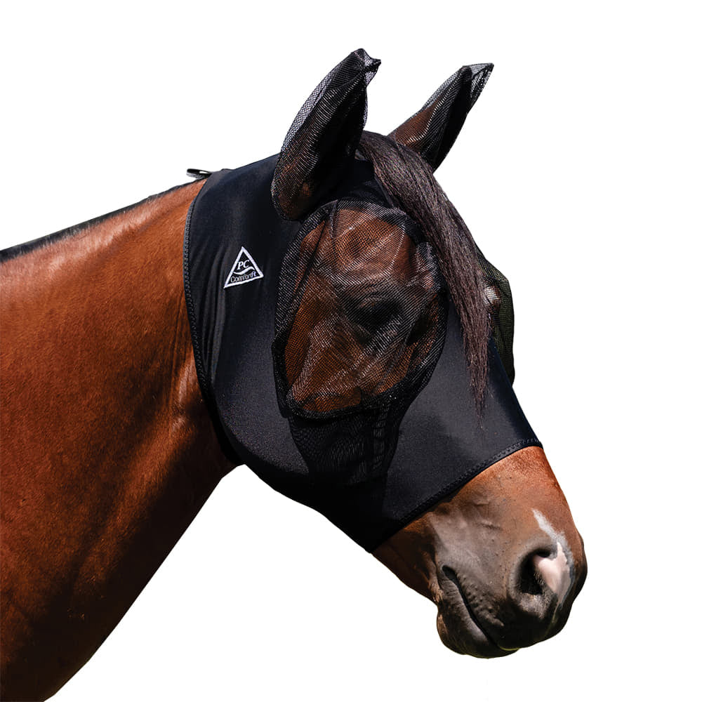 Professionals Choice Lycra fly mask HORSE size