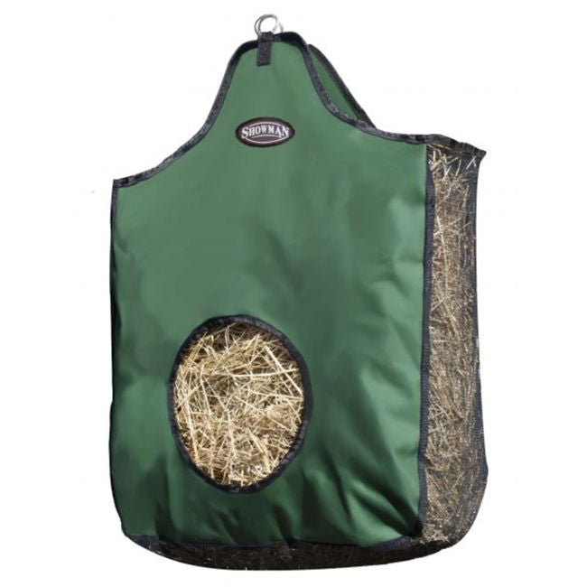 Heavy duty nylon hay bag with mesh