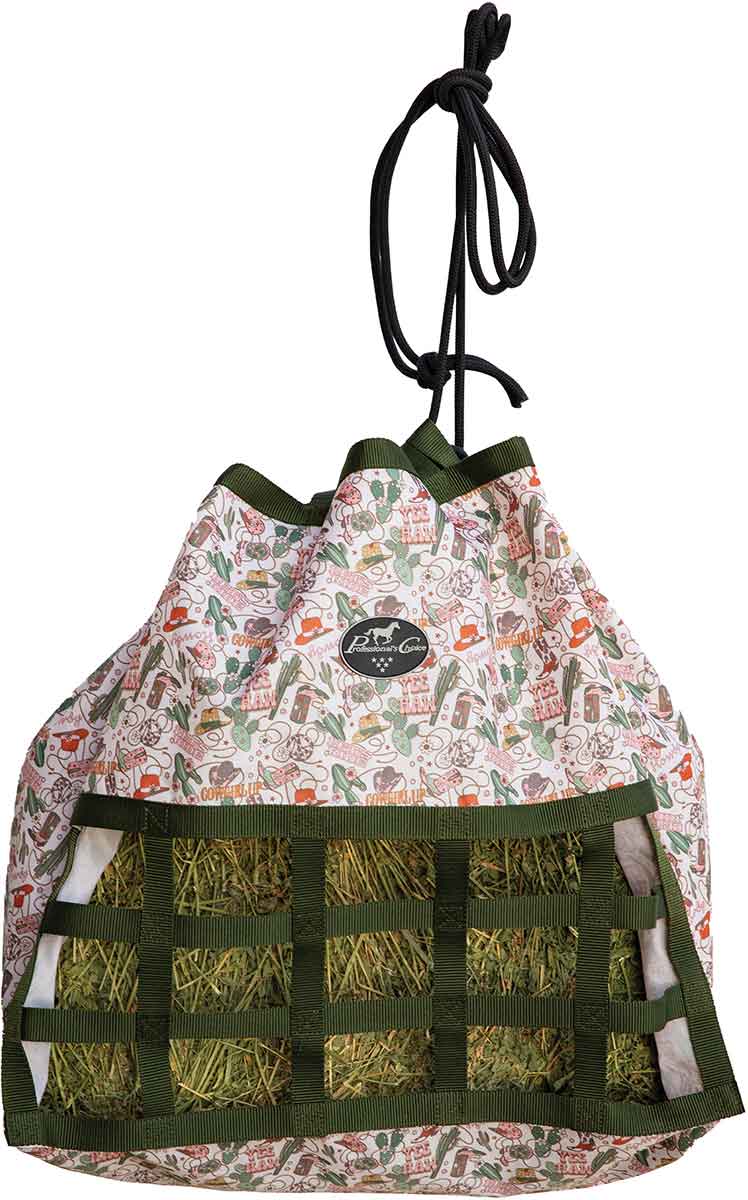 Professionals Choice scratch free hay bags