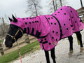 Pretty Polos by Jessie pink magnetic blanket with neck