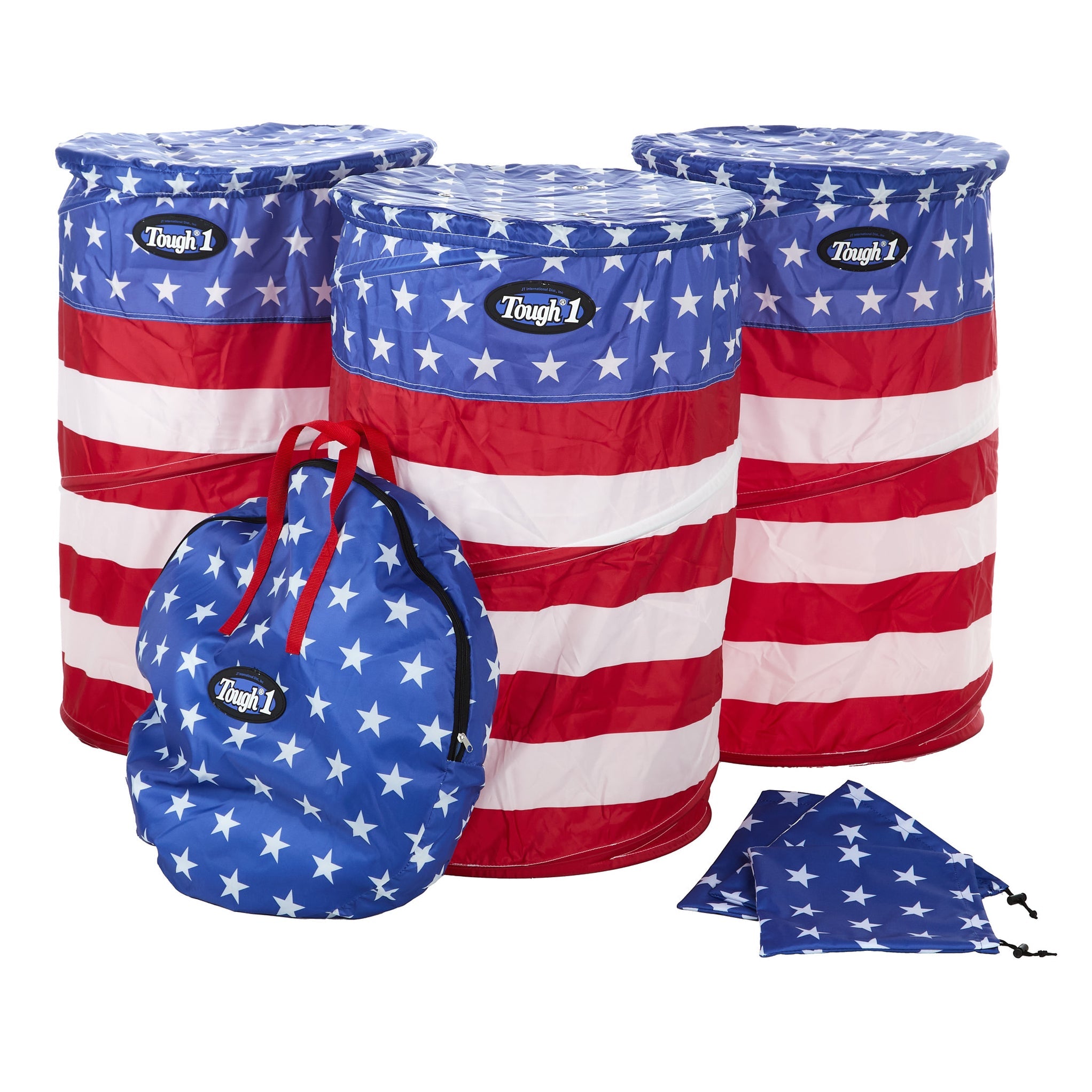 Tough 1 pop up barrels set of 3 with carry bag