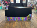 Black Lisa Frank Saddle Pad by Pretty Polos by Jessie