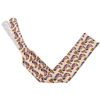 Lycra print slip on tail bags