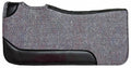 Grey pony cut out felt saddle pad