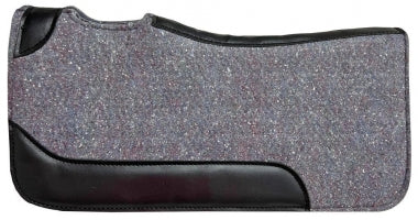 Grey pony cut out felt saddle pad