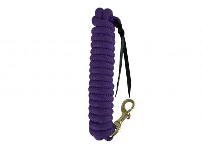 8’ leather end nylon pro braid training lead