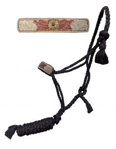 Design mule tape halter with lead