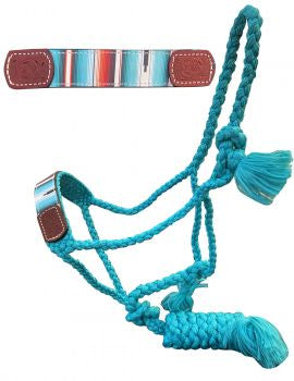 Design mule tape halter with lead